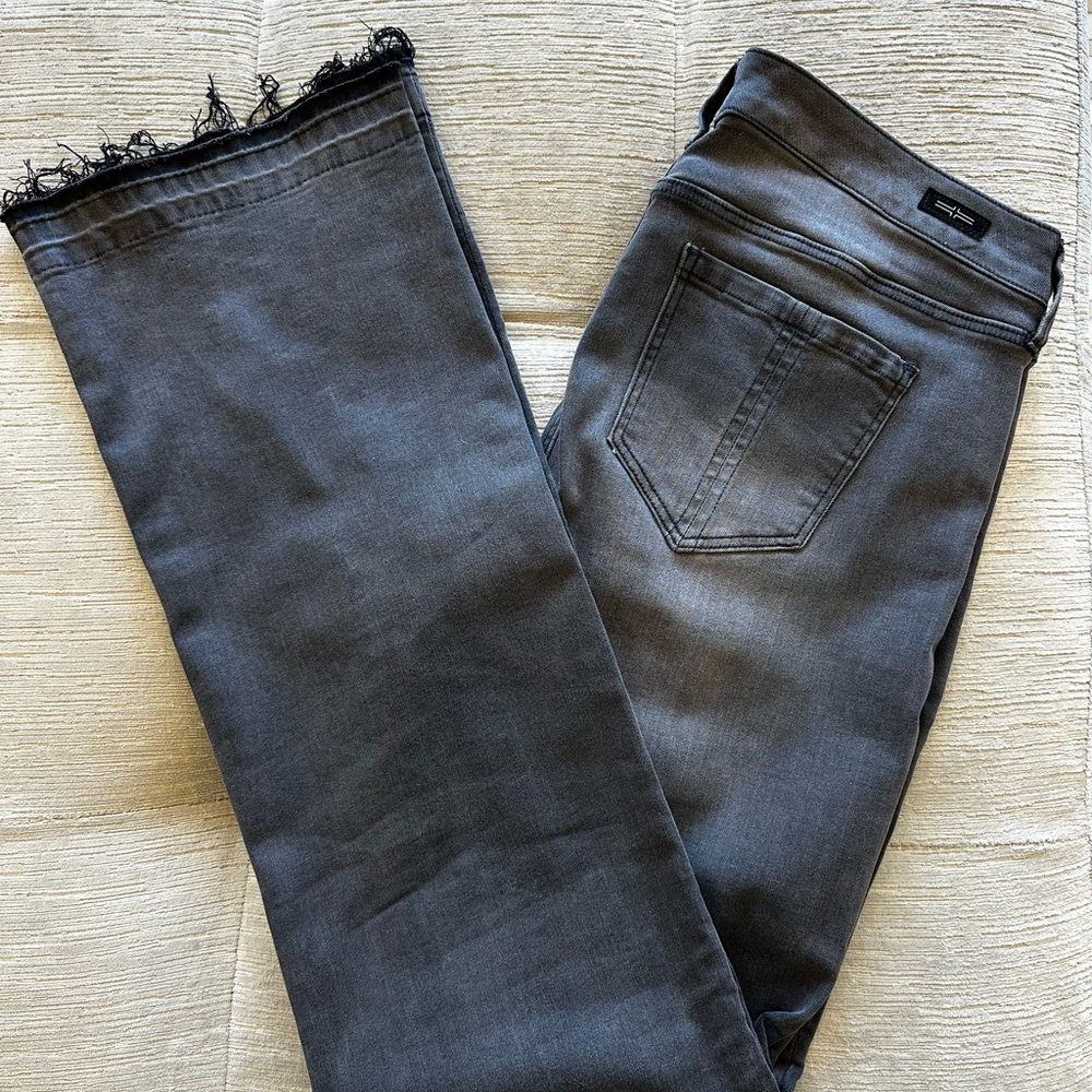 Liverpool Women's Dark Gray Flare Jeans